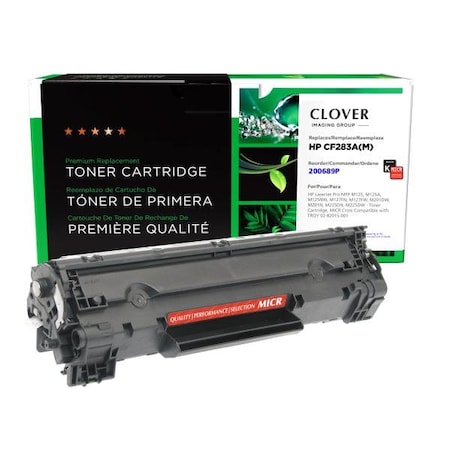 Clover Imaging Group Imaging Remanufactured MICR Toner Cartridge 200689P